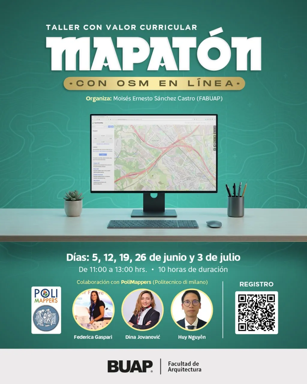 Promotional cover for the Mapaton and the course